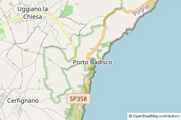 Mapa Porto Badisco