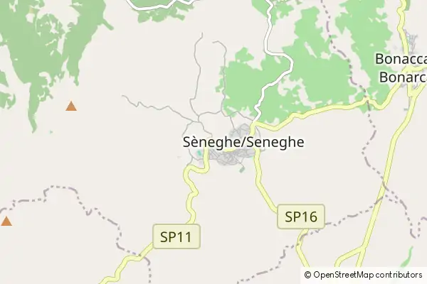 Mapa Seneghe