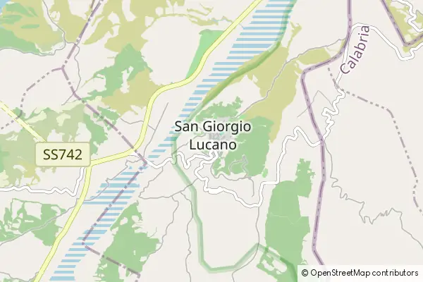 Mapa San Giorgio Lucano