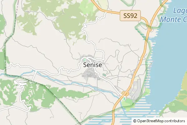 Mapa Senise