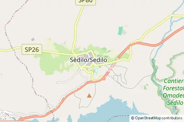 Mapa Sedilo