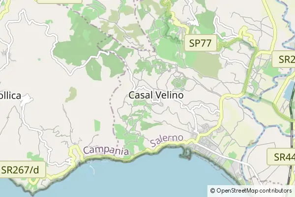 Mapa Casal Velino