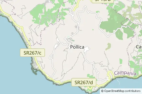 Mapa Pollica