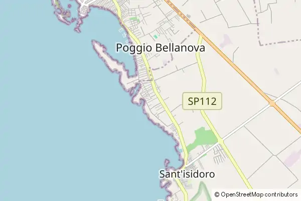 Mapa Torre Squillace