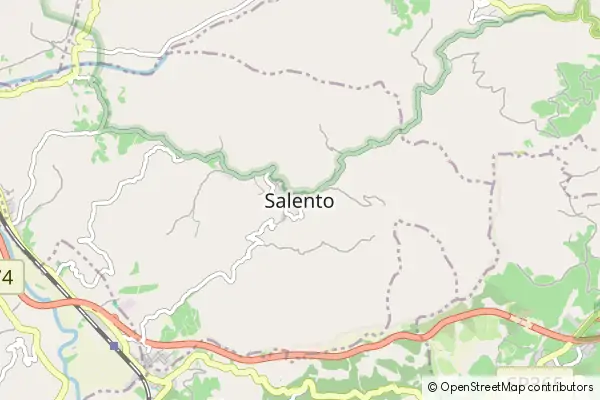 Mapa Salento