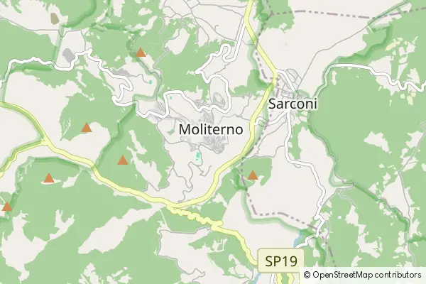 Mapa Moliterno