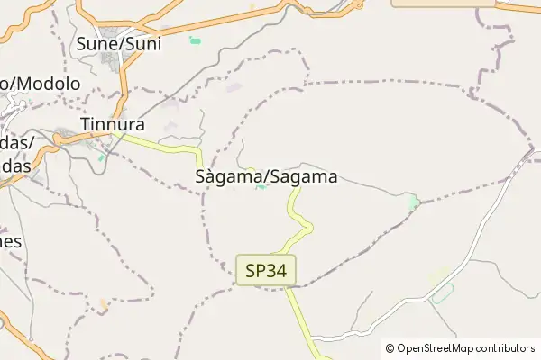 Mapa Sagama