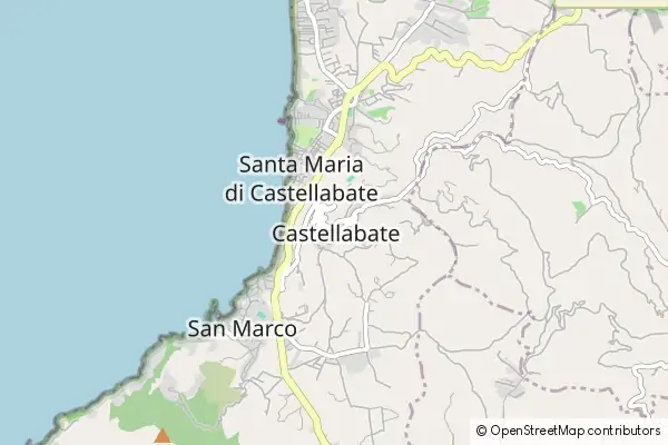 Mapa Castellabate