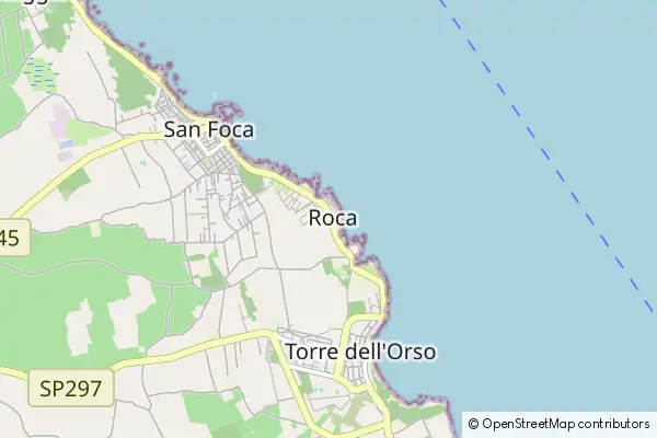 Mapa Roca Vecchia