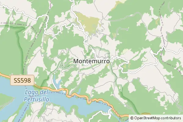 Mapa Montemurro