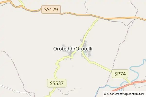 Mapa Orotelli