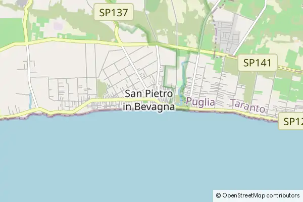 Mapa San Pietro in Bevagna