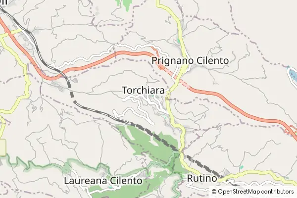 Mapa Torchiara