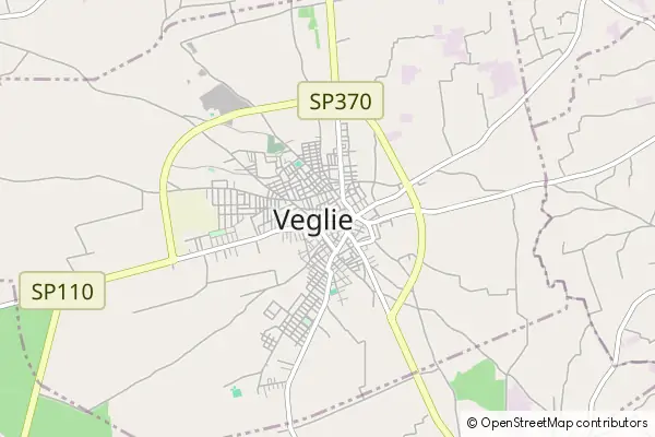 Mapa Veglie