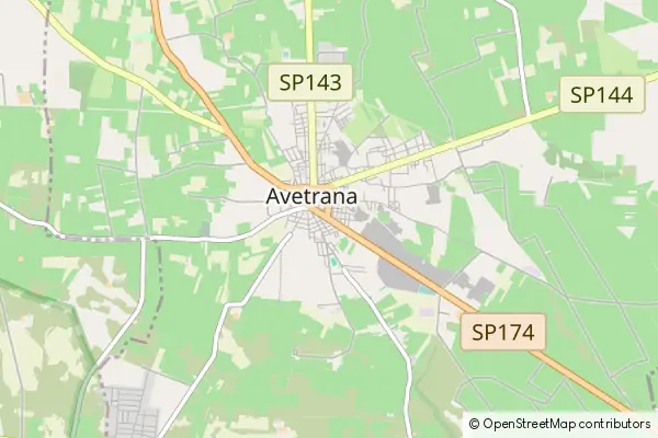 Mapa Avetrana