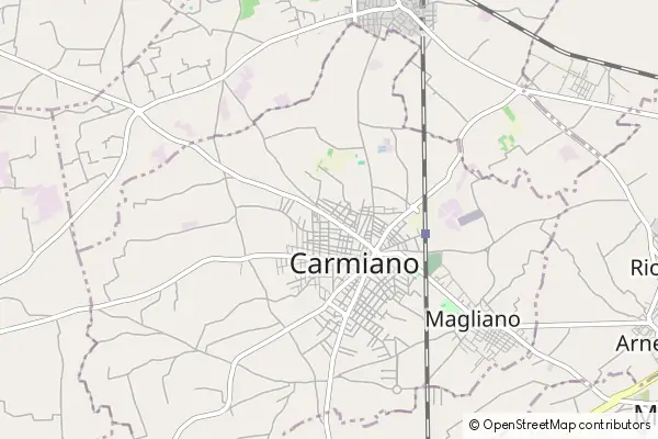 Mapa Carmiano