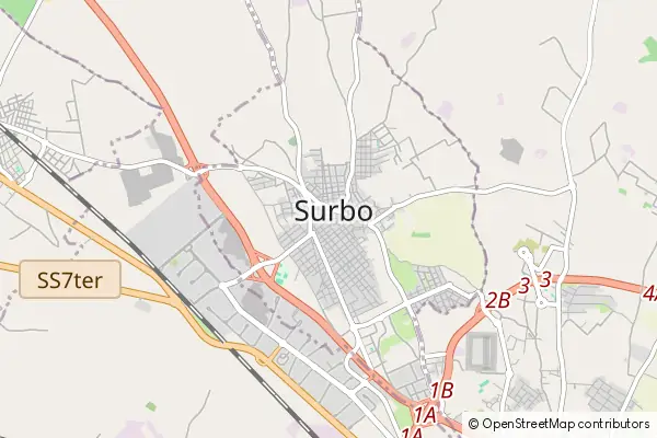 Mapa Surbo