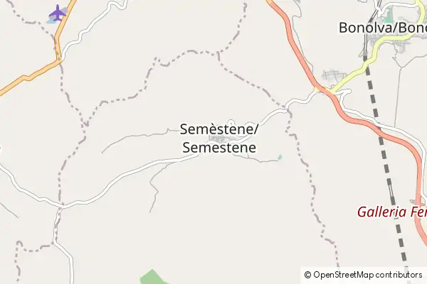 Mapa Semestene