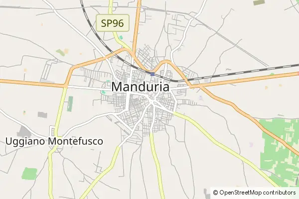 Mapa Manduria