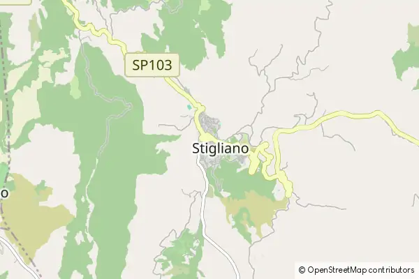 Mapa Stigliano