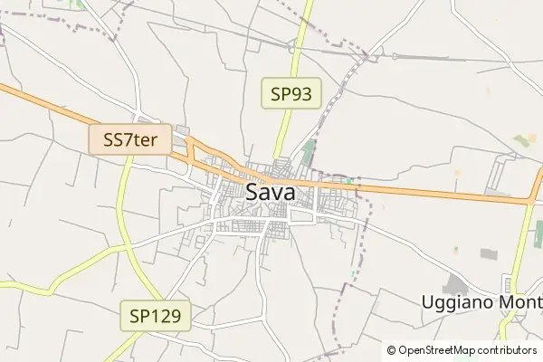 Mapa Sava