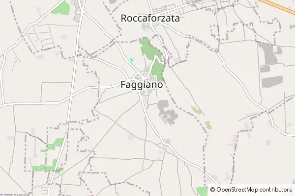 Mapa Faggiano