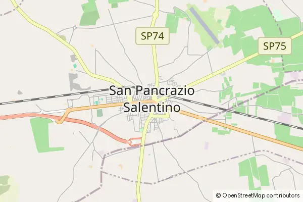 Mapa San Pancrazio Salentino