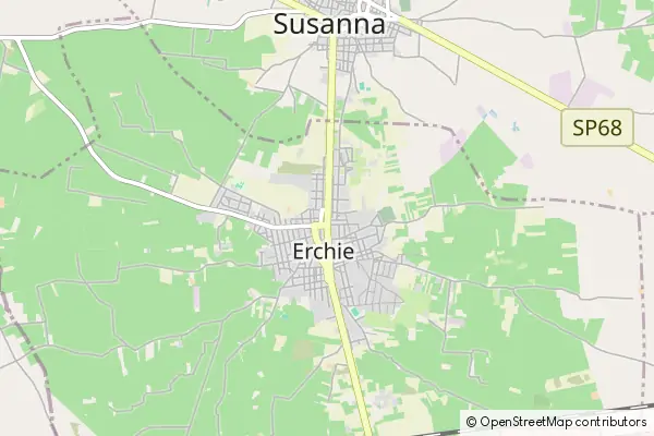 Mapa Erchie