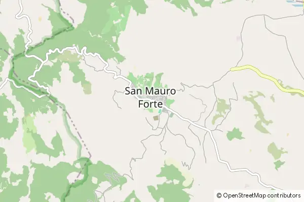 Mapa San Mauro Forte