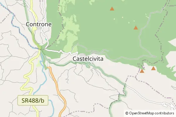 Mapa Castelcivita