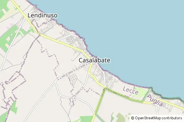 Mapa Casalabate