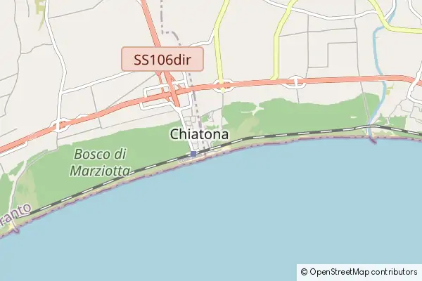 Mapa Chiatona