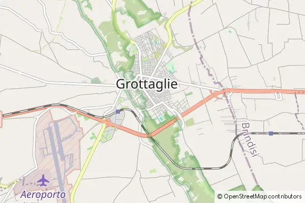 Mapa Grottaglie