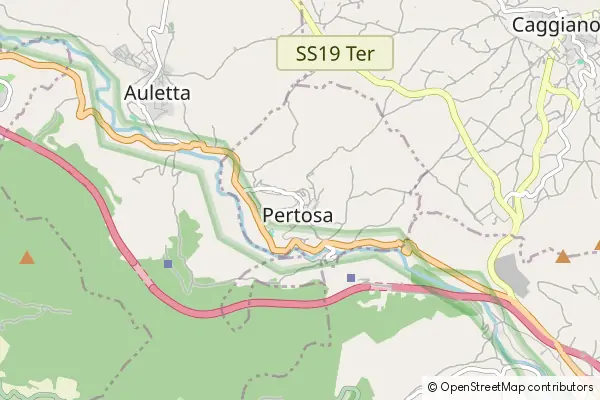 Mapa Pertosa