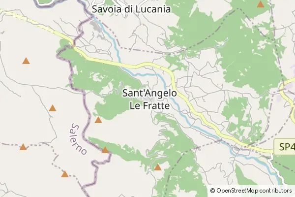 Mapa Sant'Angelo le Fratte