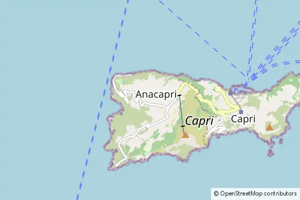 Mapa Anacapri