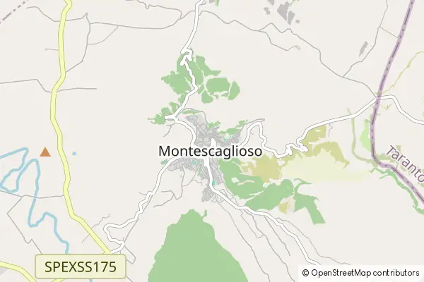 Mapa Montescaglioso