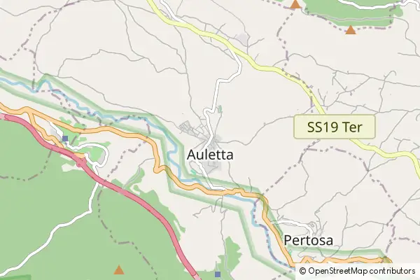 Mapa Auletta