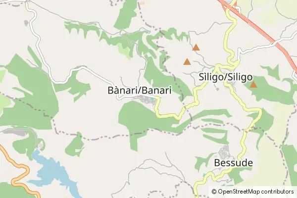 Mapa Banari