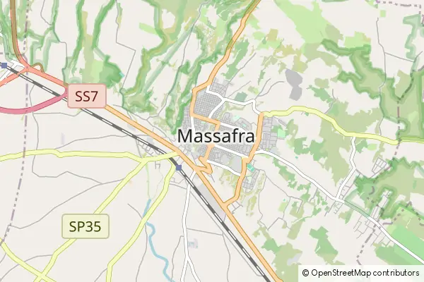 Mapa Massafra