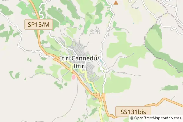 Mapa Ittiri