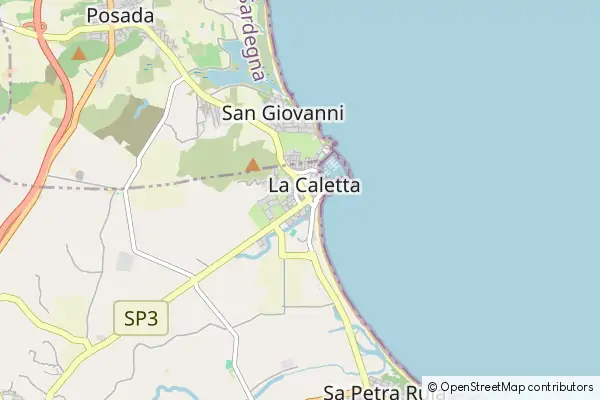 Mapa La Caletta