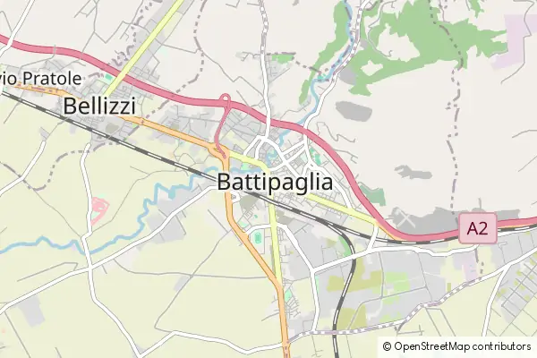 Mapa Battipaglia