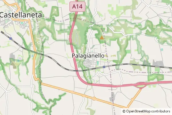 Mapa Palagianello