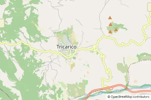 Mapa Tricarico