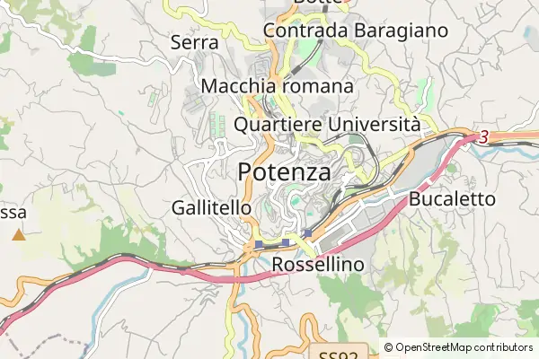 Mapa Potenza