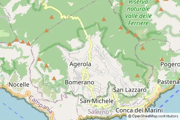 Mapa Agerola