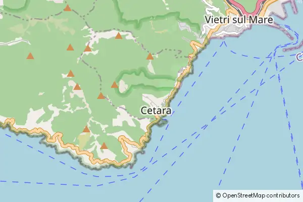 Mapa Cetara