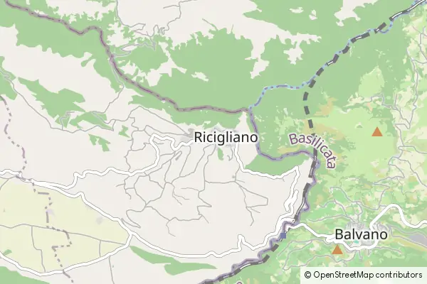 Mapa Ricigliano