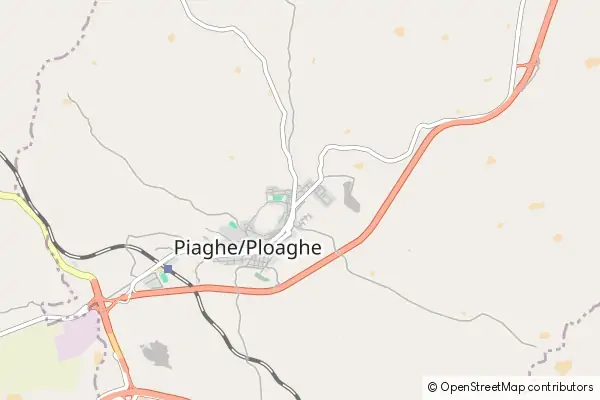 Mapa Ploaghe